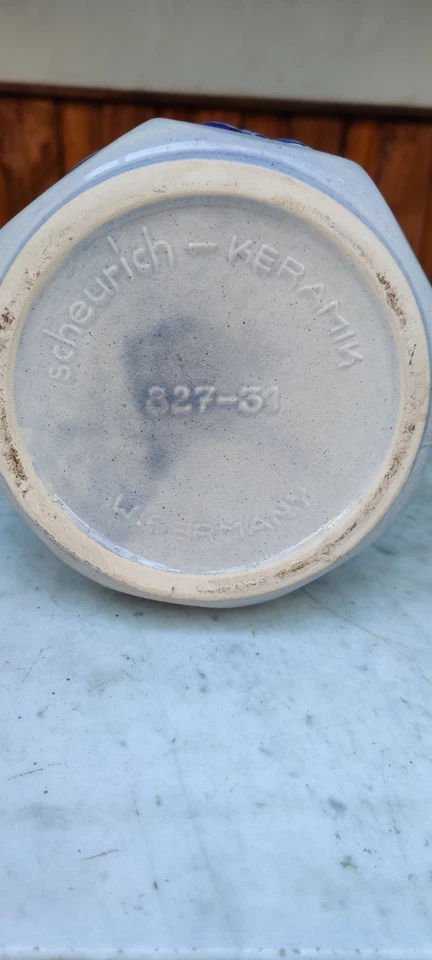 Großer Rumtopf mit Deckel Keramik Handarbeit Höhe 32 cm Durchmesser 17cm 5Liter - Bild 4 von 4