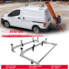 No-drill Van Roof Ladder Rack W24 Roller Fit Nissan Nv200 Chevy City Express