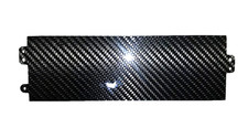 Carbon Fiber For Climate Control Delete Plate Ac Heater Pan Honda Crx 1988-1991