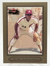 Tony Perez 2002 Fleer Fall Classics Gold #24 /50 Z1