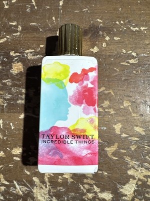 Taylor Swift Incredible Things Fragrance Perfume Bottle for Women 1/2 Full