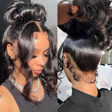 360 Lace Front Wigs Human Hair Hidden Strap 360 Body Wave Lace Frontal Wigs for