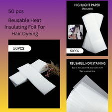 Reusable Heat Insulating Foil For Hair Dyeing, Bleaching & Coloring, Hair Tools