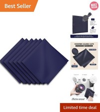 Extra Large Microfiber Cleaning Cloths 12"X 12" for Glasses or Eyeglass, Phone,