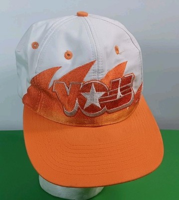 Vintage 1990s Tennessee Volunteers UT Vols Sharktooth Snapback Hat Logo 7 HTF