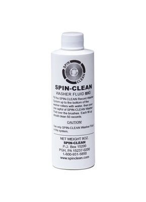 #ad Spin Clean Record Washer Fluid 8oz. Alcohol Free 8 Ounce Pack of 1 $14.64