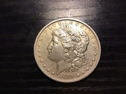 1889-O Morgan Silver Dollar, XF. C9