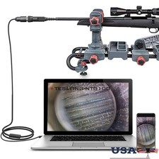 Digital Borescope Rifle Inspection 1080p Camera W/ LED Light & Side Mirror New