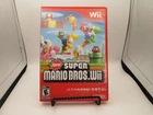 New Super Mario Bros. Wii (Nintendo Wii) Complete in Box CIB - Tested working