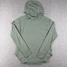 REI Co Op Sahara Shade Hoodie UPF Performance Stretch Medium Womens Green