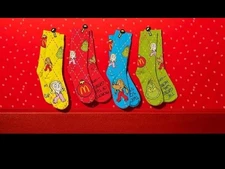 The Grinch Collectible Socks Full Set of 4! Sealed, All 4 Colors