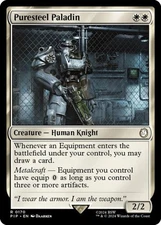 ~ Puresteel Paladin ~ NM ~ UB: Fallout ~ MTG ~