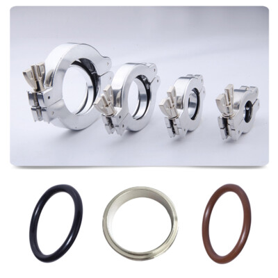 Ideal Spectroscopy | Gomito Lungo Raggio 90 Gradi KF-25 Raccordi Per Vuoto, Dimensione Flangia ISO-KF NW-25, Acciaio Inossidabile