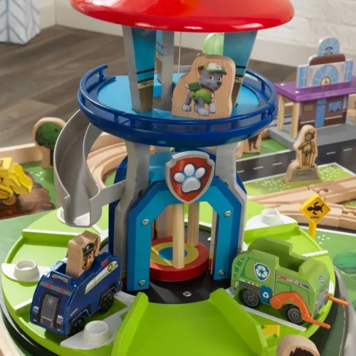 Paw Patrol Adventure Bay Wooden Play Table with Oman Ubuy