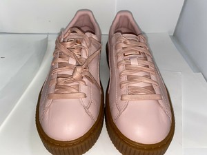 puma women's basket platform euphoria gum sneaker