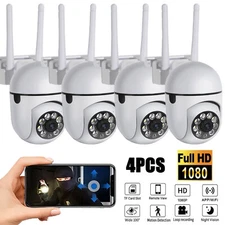 4Pcs Yi Lot HD 1080P Wireless Wifi 5G Home Security IP Camera Smart Night Vision