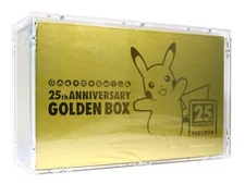 Acrylic Case fits Pokemon Golden Box 25th Anniversary japanese chinese