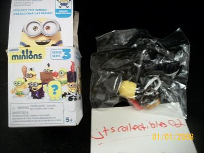 Mega Bloks Minions Series 3 Ultra Rare Vive Le Minion Solidier Figure Despicable