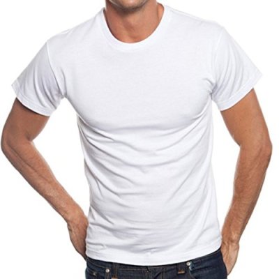 X Mens Plain 100%Cotton Blank T-shirt WHITE or NAVY 2XL Bulk Cheap AU  stock
