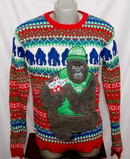 Men's 33 Degrees Brand Christmas Holiday Sweater Size Medium