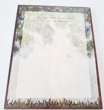 Main Street Press Note Pad Star Tree Flavia Weedn NIP 1995