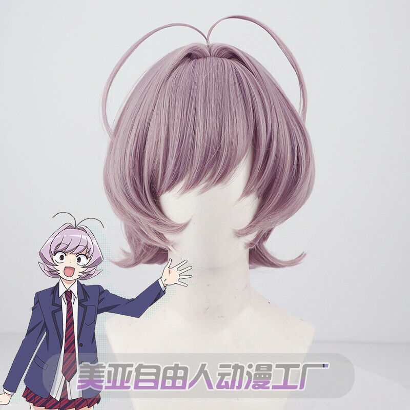  C-ZOFEK Najimi Wig Anime Cosplay Wig for Halloween (Pink) :  Clothing, Shoes & Jewelry