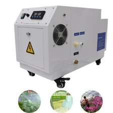 6kg/h Ultrasonic Humidifier Cooler Fruit Flower Preservation Sprayer w/Wheel110V