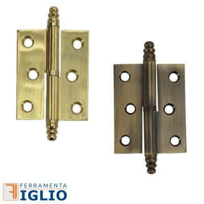 ANSELMI Cerniera a Libro Ali Piane Collo Piano 50x40 Cerniere per Mobili Armadi in Stile