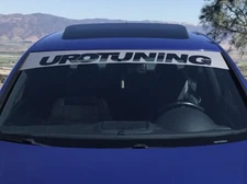 tuning Windshield Banner Cutout Visor Decal.