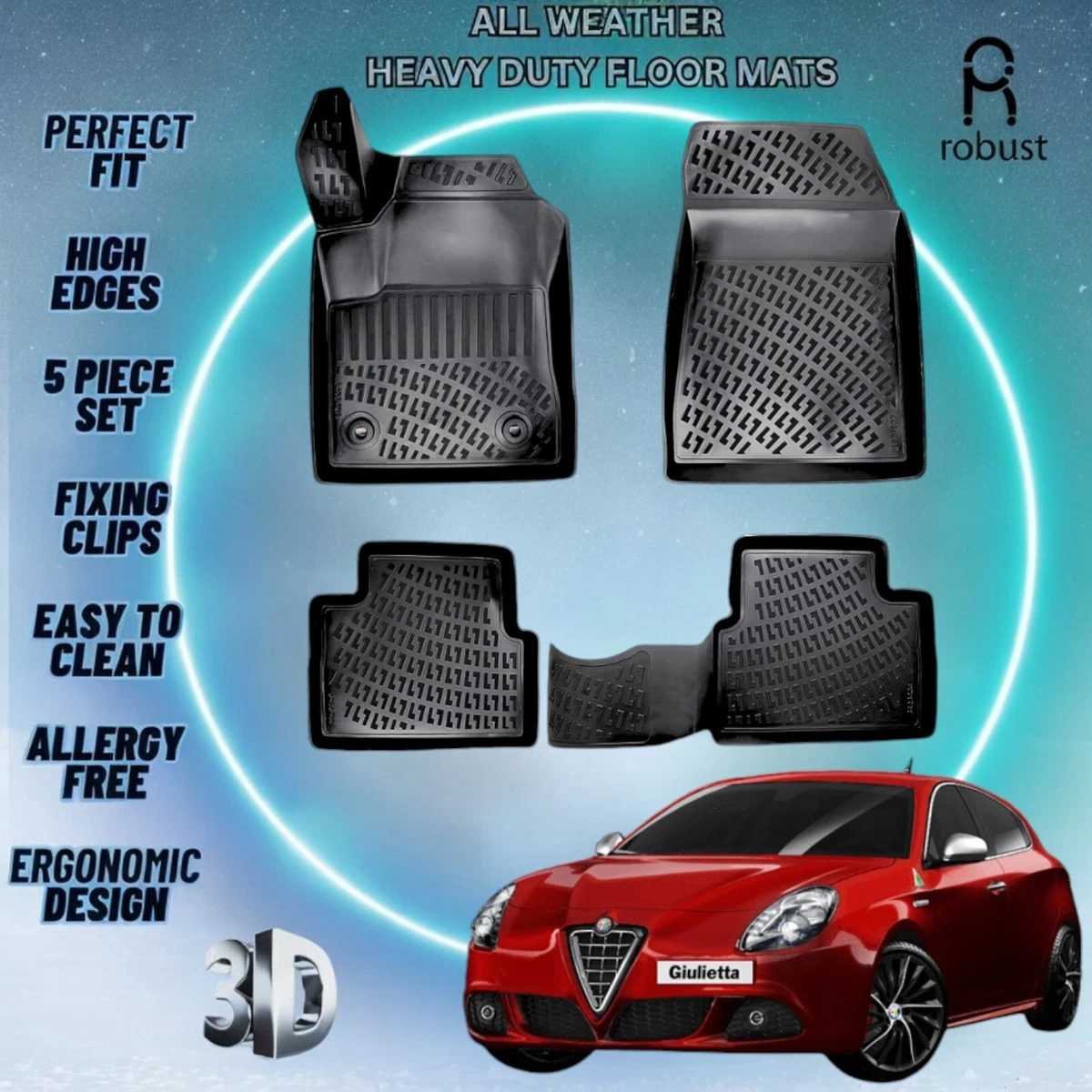 Autostuurhoes,voor Alfa Romeo Giulietta Hatchback 2015