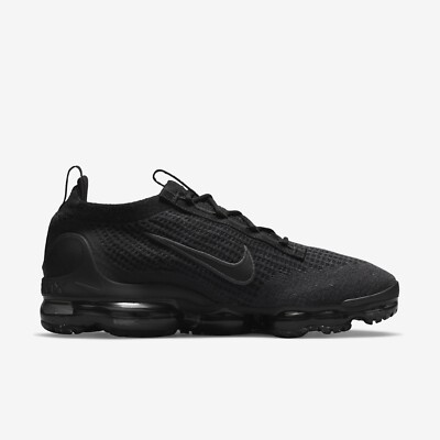 Nike Air VaporMax 2021 Flyknit Triple Black Sneakers, Size  display picture 3