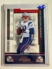 K146,463 - 2005 Playoff Contenders #59 Tom Brady