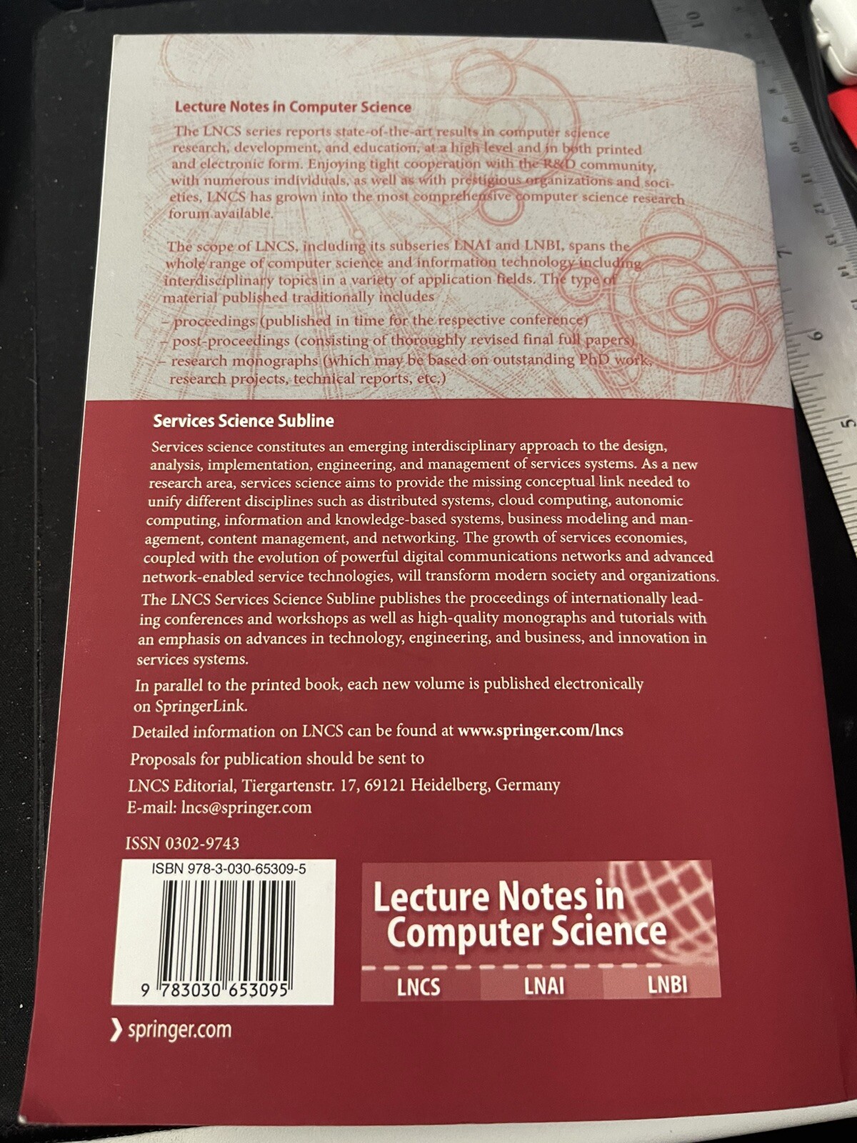 Lecture Notes in Computer Science Ser.: Service-Oriented Computing ...