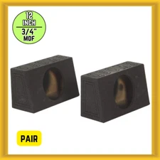 QPower “QBOMB” QBTRUCK112S Single 12″ Sealed Empty Car Woofer Enclosures (PAIR)