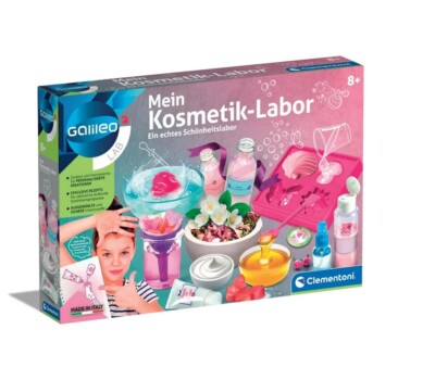 Clementoni 59247 Galileo Parfüm und Kosmetik Experimentierkasten Kosmetik-Labor