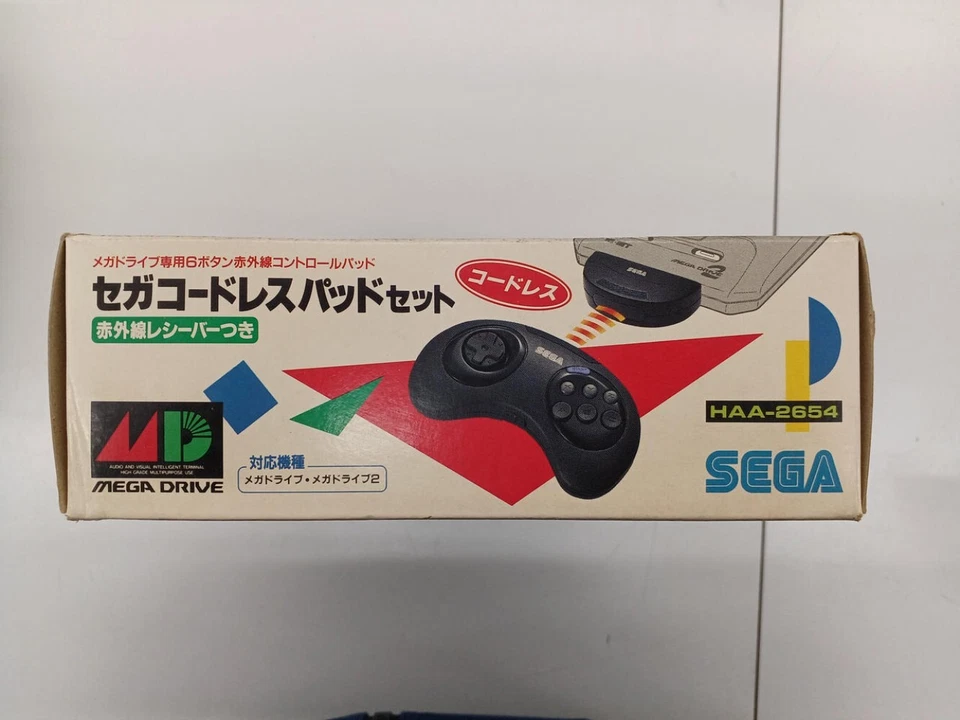 SEGA MEGA DRIVE Cordless pad HAA-2654 Boxed Tested FreeShipping 1214-5 - Image 3 of 4