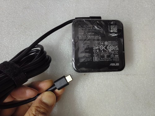 For ASUS Vivobook 16 M1607 M1607KA 20V 3.25A AD10380 TYPE-C 65W Adapter Original - Picture 2 of 4