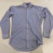 CHAPS RALPH LAUREN THE SPIRITED TRADITION MEN'S 15 34/35 PLAID BUTTON DOWN SHIRT