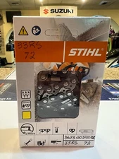 NEW OEM STIHL 33 RS  3/8, .050g  72 driver 3 PACK  3623 005 0072
