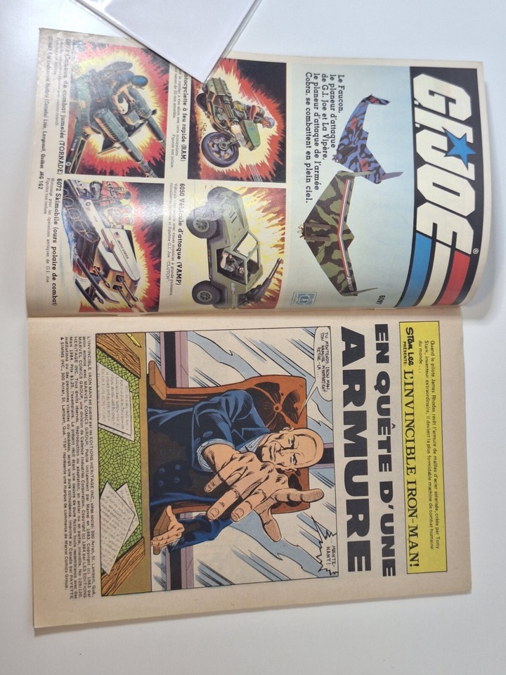 L’Invincible IRON MAN 129/130 Editions Heritage French Canadian eBay