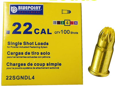 #ad 100 #4 Yellow Loads for Ramset MasterShot LoadsTriggerShot Fastening Loads $9.98