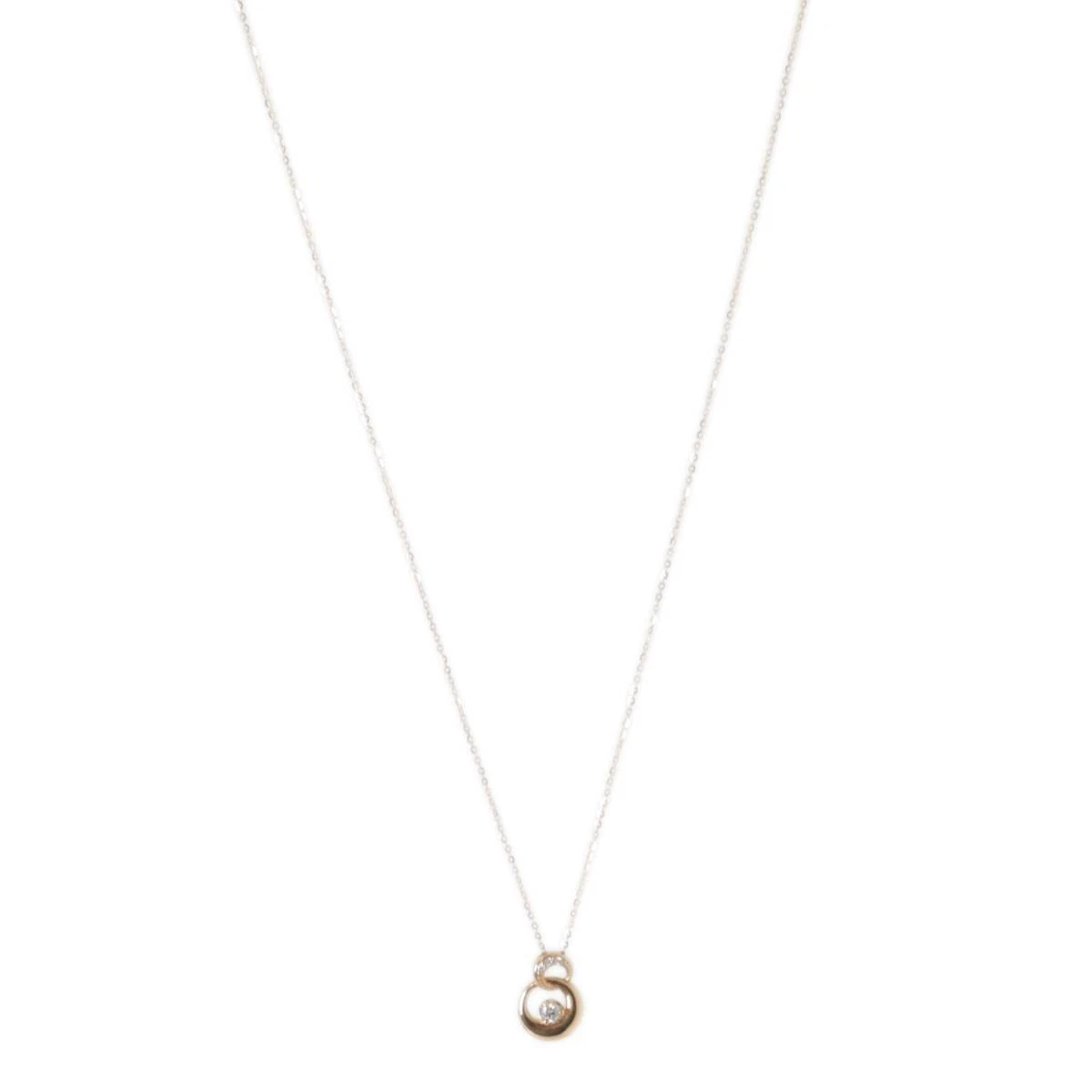 festaria bijou SOPHIA Little Prince Pendant Necklace Luce Chain K10 Diamond