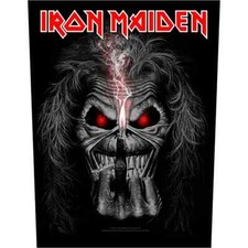 Image of Iron Maiden Patch EDDIE CANDLE FINGER Backpatch