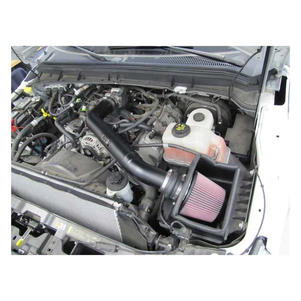 Sistema de admisión de aire de rendimiento K&N 77-2582KTK para Ford F250/F350 Super Duty 11-16 Foto 3 de 4
