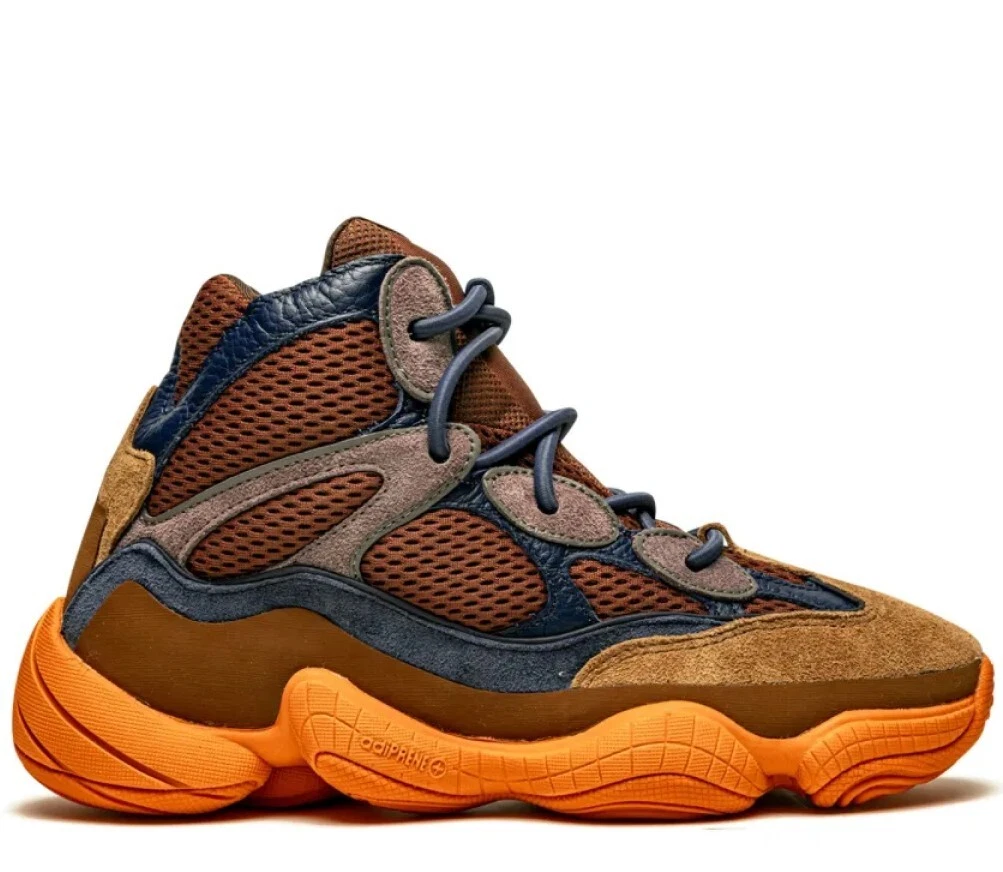 ADIDAS YEEZY 500 HIGH TACTILE ORANGE SNEAKERS SCARPE UOMO GW2873