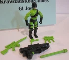 HASBRO GI JOE 1993 COBRA HEAT VIPER V2 LOOSE W/ MOST ACCESSORIES NO FILE CARD