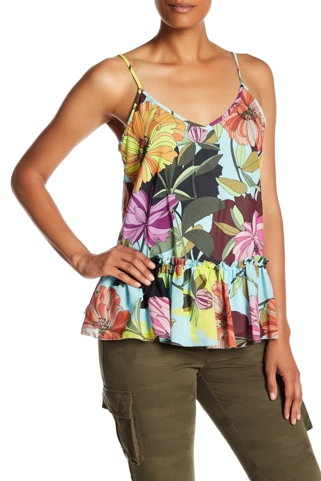 Camisetas sin mangas floral Trina Turk para Mujeres