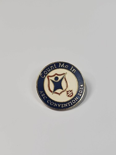 Count Me In ARC Convention 2014 Lapel Pin The Salvation Army