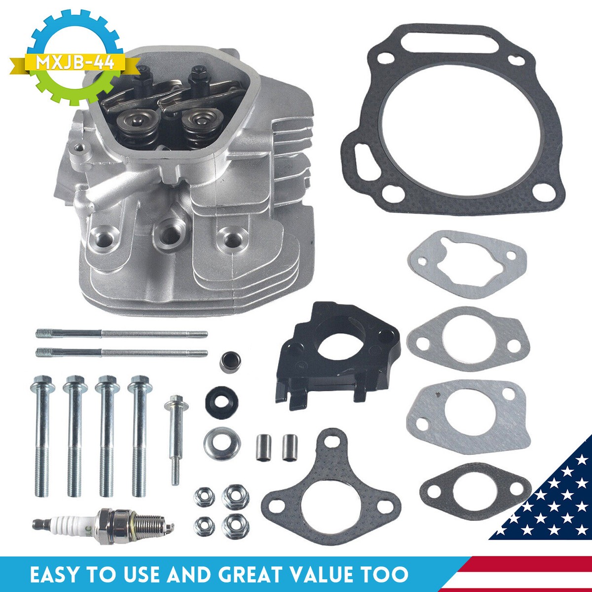 p_kuru　36 Assembled Cylinder Head Rocker Kit For Honda GX340 GX390 11HP 13HP