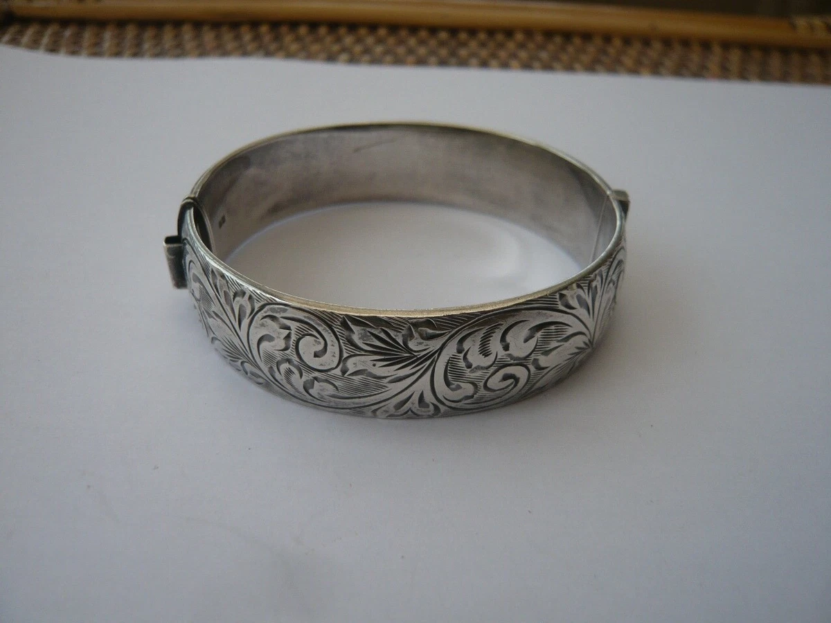 SUPER QUALITY RETRO 1960 S 925 HALLMARKED 1966 STERLING SILVER